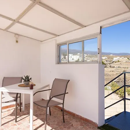 Apartman Oasis Tenerife Con Piscina Climatizada, Cocina Exterior Y Barbacoa El Draguito