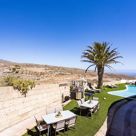Oasis Tenerife Con Piscina Climatizada, Cocina Exterior Y Barbacoa Apartman El Draguito