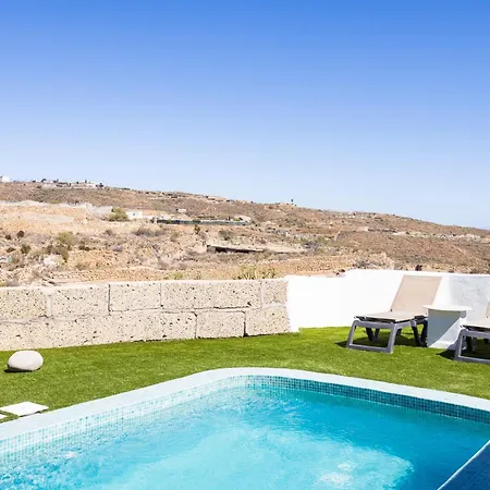 Apartman Oasis Tenerife Con Piscina Climatizada, Cocina Exterior Y Barbacoa El Draguito